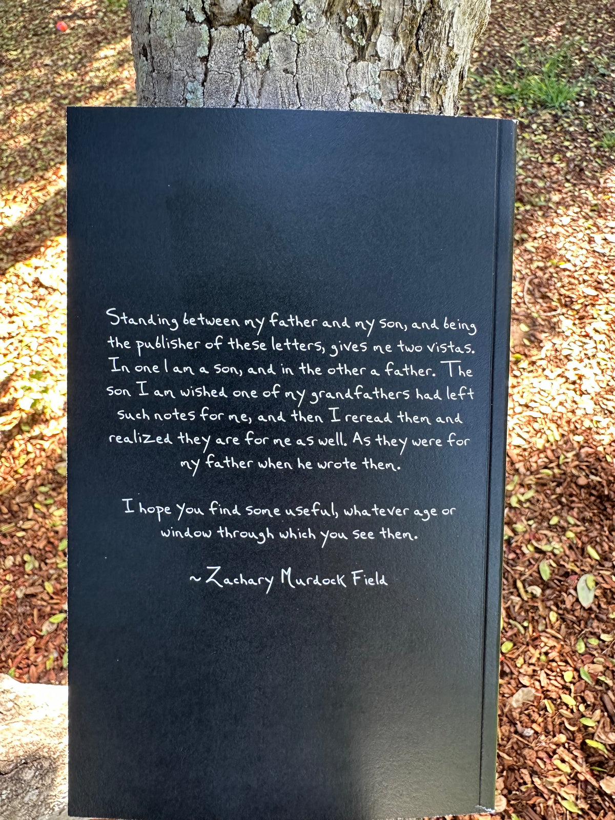 Letters to My Grandson - David M. Field.