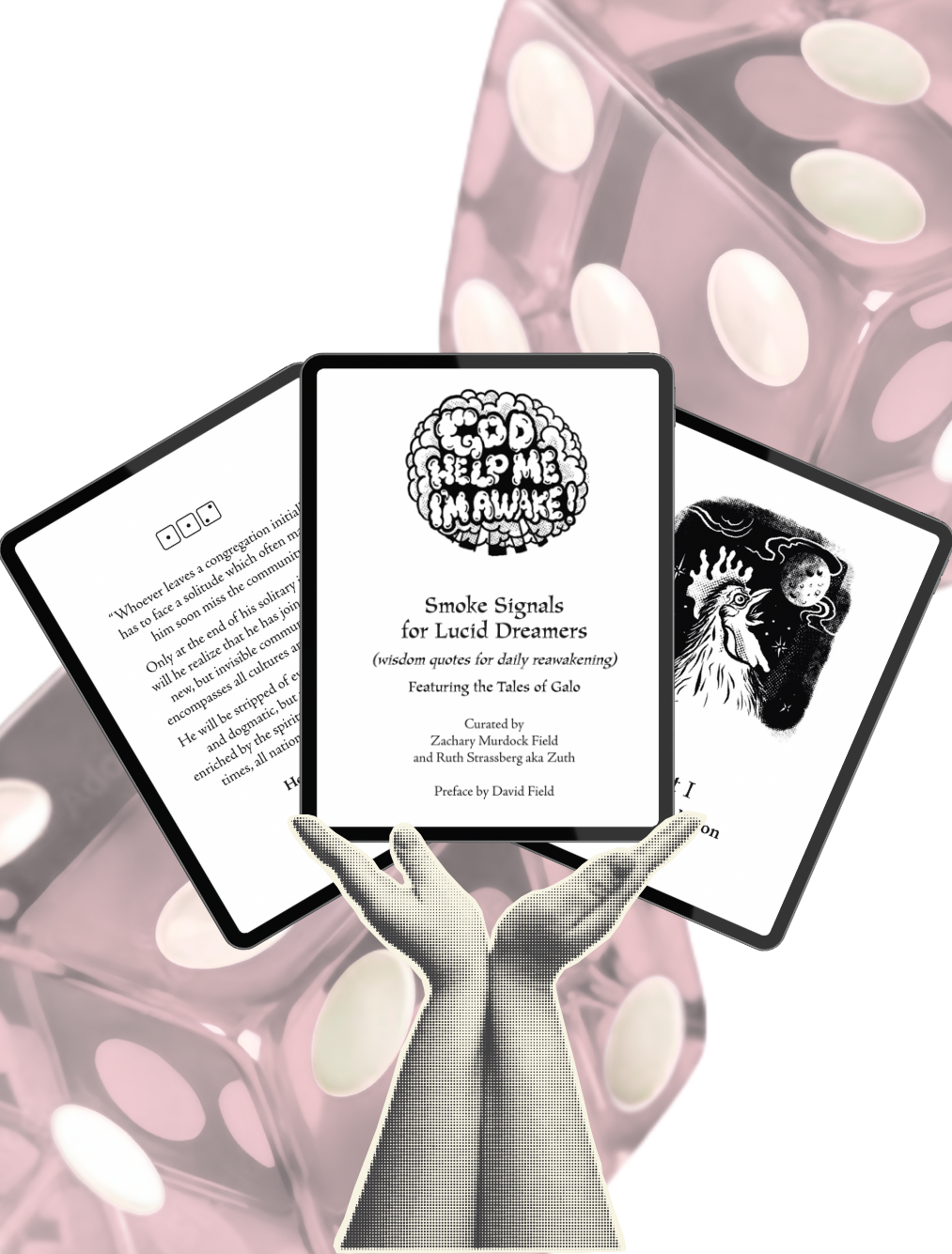 (Digital Version + Dice) God Help Me, I'm Awake! (Volume 1): Wisdom Quotes for Daily Reawakening